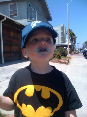 Batman Ice Cream and Shirt