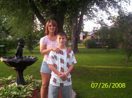 My sister trina and her 13 year old boy Kenny
