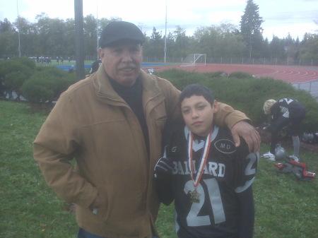 Mr. Rod and my son Adan