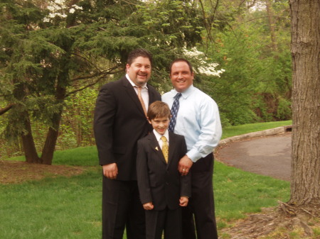 Jake's Communion with dad and his god-father