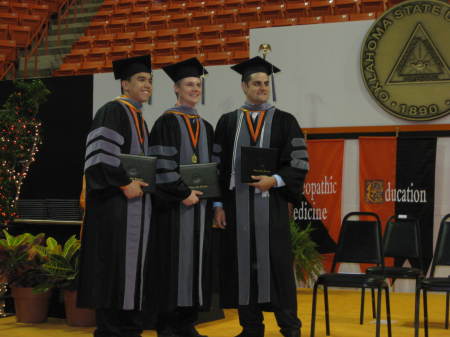 Nathan's OSU graduation from Vet School