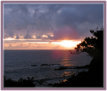 Sunset From The Deck