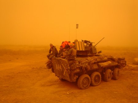 March 2003 Sand Storm in Iraq