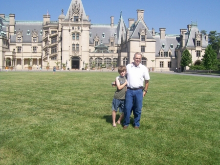 Nick and LeRoy at Biltmore House