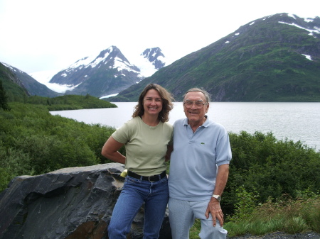 Dad and I in Alaska