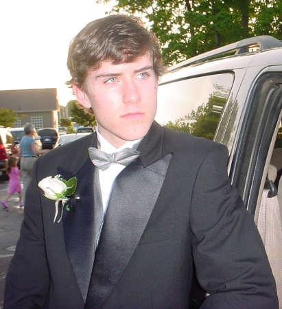 Caleb at Prom 2008