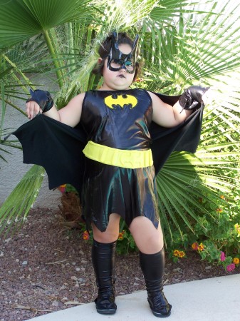 I'm Batman!! Whoops I mean"Batgirl"!!