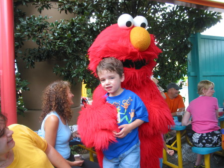 Zach loves Elmo too!