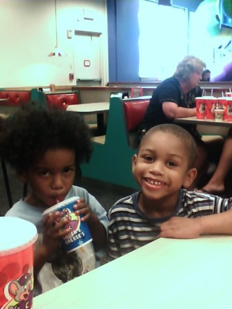 Jayden & Raquan my nephews