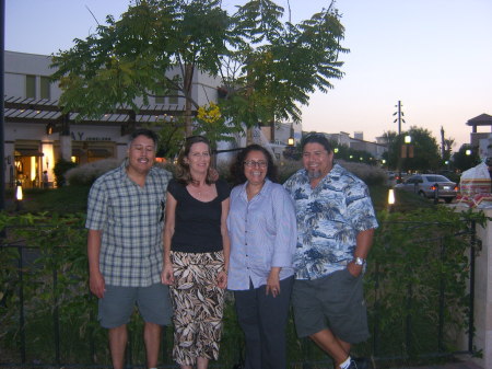 Mark and I with Danny and Rosemary Rangel