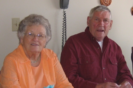 Dad & Mom on Mom's 81st