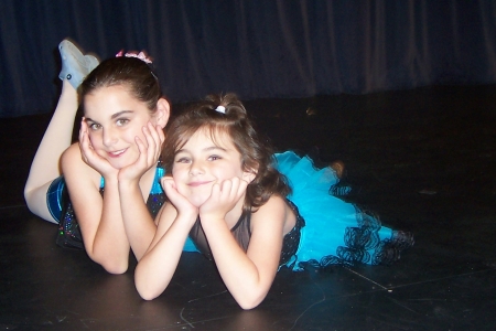 My 2 daughters - dance recital May 2007