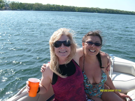 boating with one of the girls