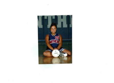 Oldest daughter Bria 8th grade volleyball 07