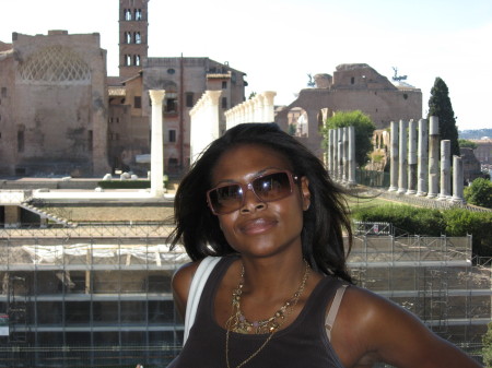 At Roman Forum - Rome, Italy