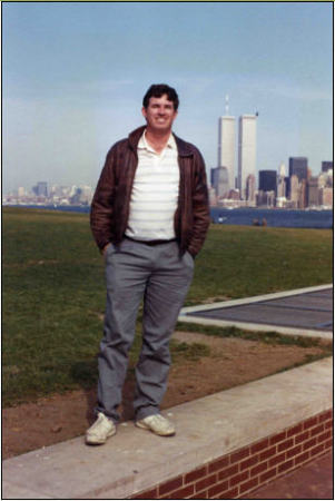 Kevin at Liberty Island