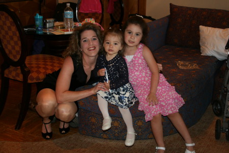 Me and my 2 daughters - April 2008