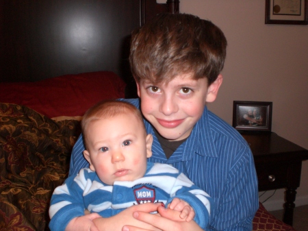 Son Jonathan, grandson Jake