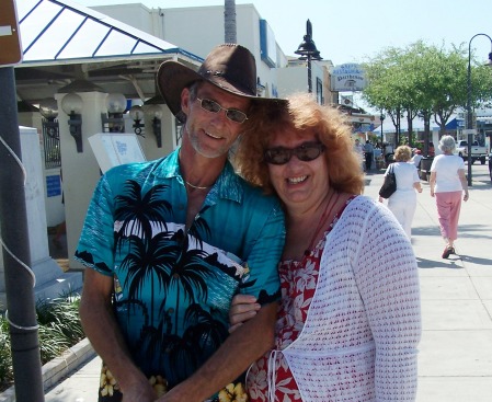 Dave and I in Tarpon Springs