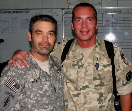 Chris and I Iraq 2007.