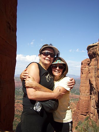 Suzy and Me at the very top!