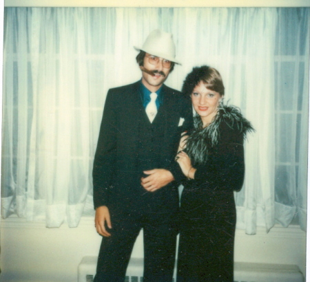 1981 - Wife & I at a Halloween Party