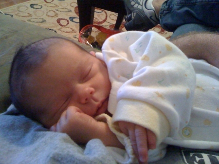My newest granddaughter Amelia