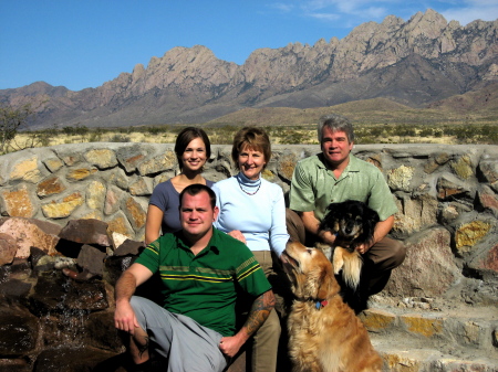 Janet and family in Las Cruces NM 2006