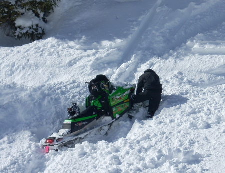 Sled Stuck