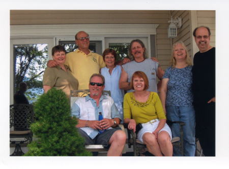 Old Friends Reunite, Keuka Lake, July 5, 2010