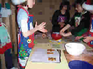 Baking Christmas Cookies