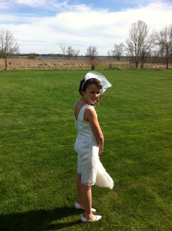 mia's first communion  May 2011
