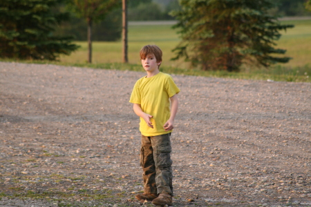 spencer at the park 2008