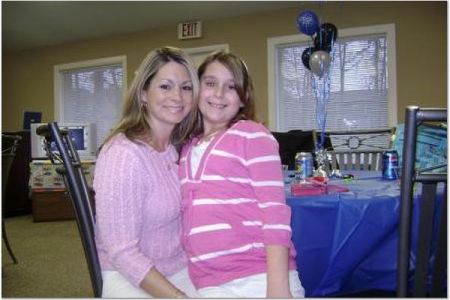 me and lexi at mr. brook's b-day party