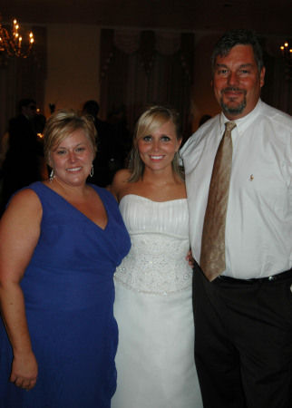 Here we are with our beautiful bride!!