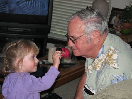 Brianna and Great Grandpa