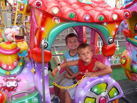 William & Ben at the OC fair
