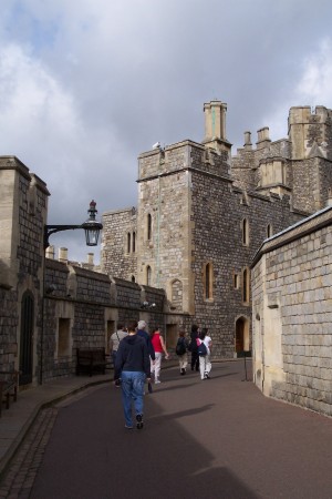 Inside Walls of Windsor Castle