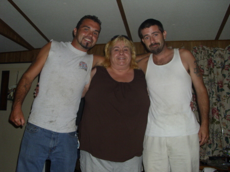 my son mike and me and my son robert paiges father