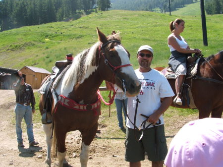 Cowboying up!