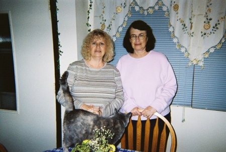MY Twin And  I  {LINDA AND DONNA]