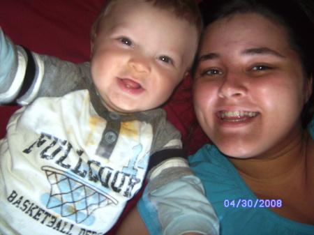 Tiffany & Cael (daughter & grandson)