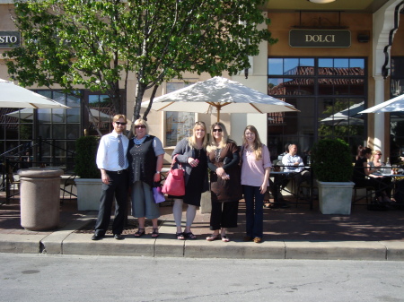 Family on the streets of Kansas City.