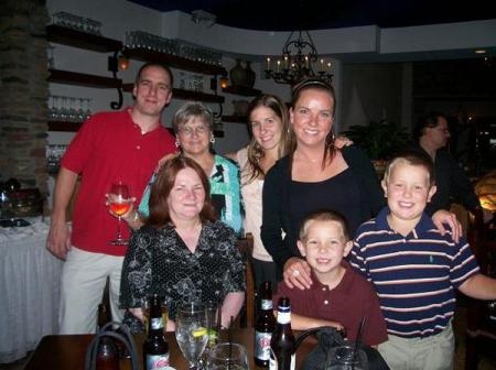 My family at my going away party