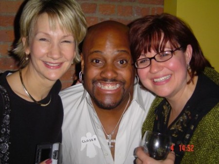 Cindy, Tariq Akoni, & me NYC concert