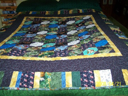 Snowball Star Quilt