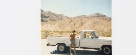 guy and tony broke down in the desert 1977....