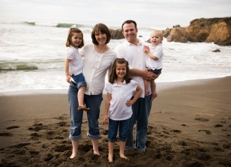 Our daughter, Kelli, and her family