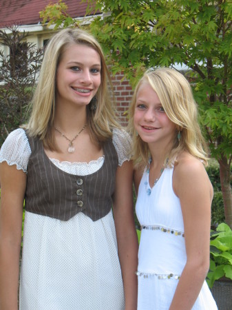 Alexis (14) and Elyse (12)