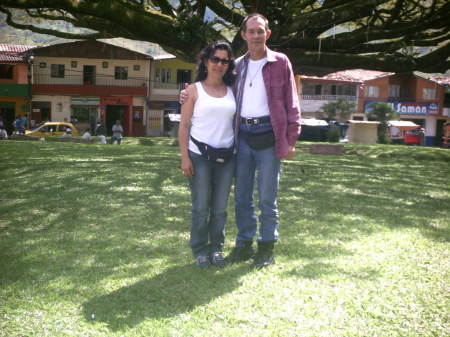 Gloria and I , City of Andes, Colombia